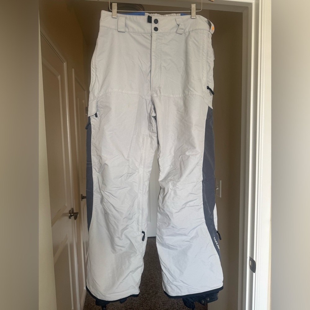 Men’s Columbia Gray Ski Snow Pants